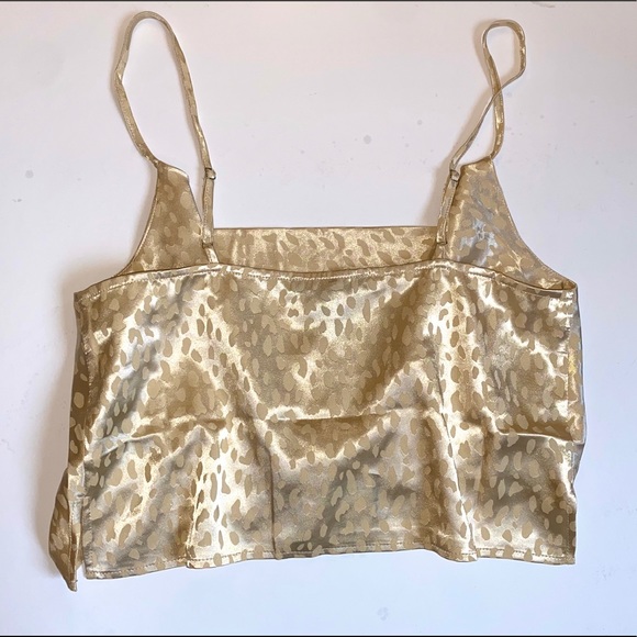 Champagne Cowl Neck Top - Picture 2 of 4